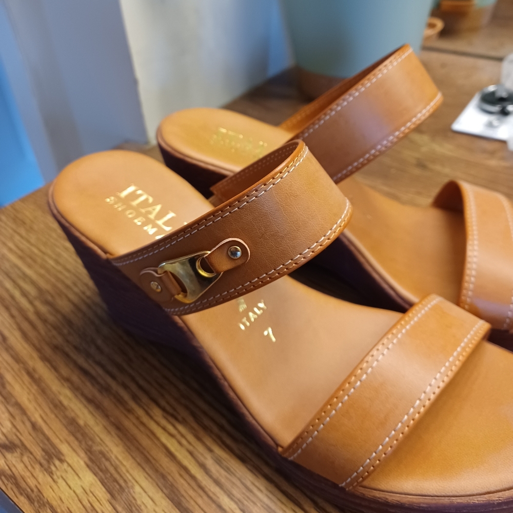 Wedge Sandal - Italian Shoemaker brand